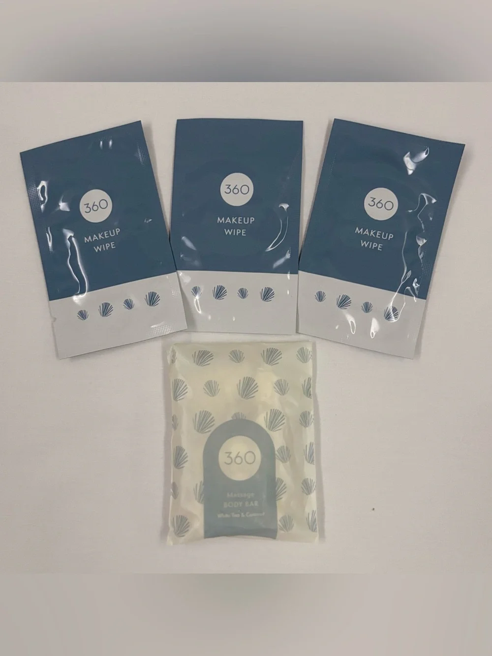 360 Luxury Guest Room Toiletries Bathroom Amenities Kit Bulk Travel Size Lot